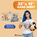 DTF Transfers Gang Sheet Builder