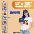 DTF Transfers Gang Sheet Builder