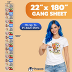 DTF Transfers Gang Sheet Builder
