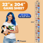 DTF Transfers Gang Sheet Builder
