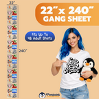 DTF Transfers Upload Gang Sheets