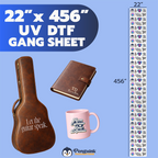 3D UV DTF Transfers Gang Sheet Builder